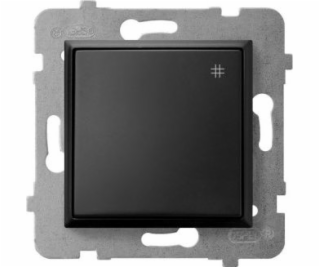 Ospel Aria konektor krížovo čierna metalíza (LP-4U/m/33)