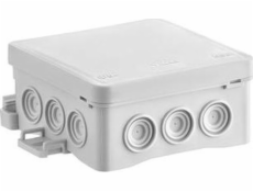 Simet SA Company Nástenná krabica 85x40x85mm s integrovanou samosvornou vývodkou série FASTBOX sivá IP54 NS6 35346102