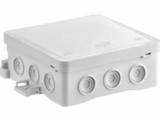 Simet SA Company Nástenná krabica 100x40x100mm s integrovanou káblovou priechodkou samosvorná séria FASTBOX sivá IP54 NS7 35349102
