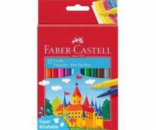 Faber-Castell Flamasters Caster 12 Colors Faber Castell