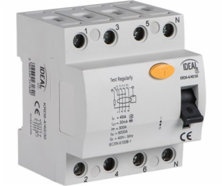 Kanlux Prúdový chránič AC 4P 25A (23183)