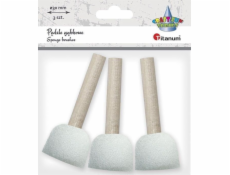 TITANUM ROUND PHONGE BRASHES 3 PCS