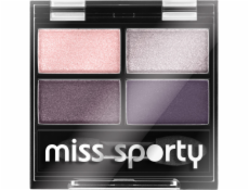 Slečna Sporty Quattro Studio Pochal Shadows for Eyelids 402 Smoky Green Eyes 5G