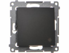 Kontaktní simon Simon 54 Cross Connector (Modul) 10AX 250V Rychlé konektory Black Mat DW7.01/49