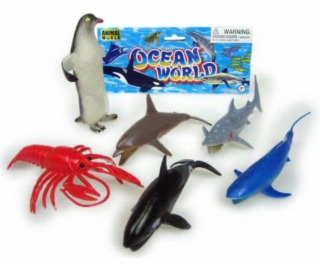 Figurka Hipo Sea Animals 6 ks. v tašce (Hsh034)
