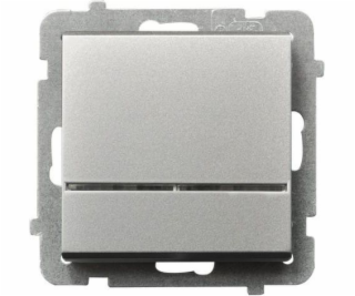 Ospel Control spínač Sonata 16AX IP20 matne strieborný (L...