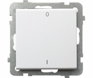 Ospel Dvojpólový spínač Sonata 16AX IP20 biely (LP-11R/m/00)