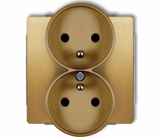 DECO dvojitá pätica pre rám z/u, zlatá 29DGPR-2z