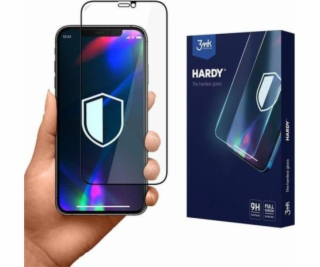 3MK 3MK Hardy iPhone 12 Pro Max Chemicky tvrzená černá/če...