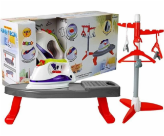 Leantoys železo na baterie stojan na věšáky