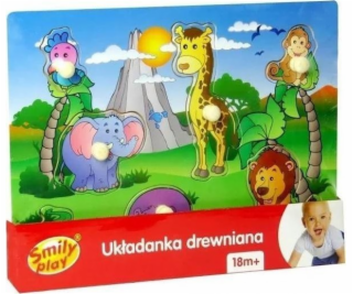 Dřevěné úchyty zoo zoo
