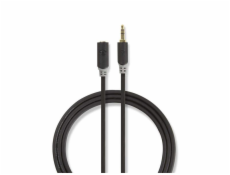 Kabel Jack 3,5mm konektor/Jack 3,5mm zdířka 1m NEDIS CABW22000AT10