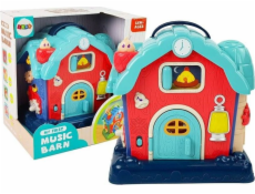 Leantoys Musical Barn Animals Farm Sounds Music (8476)