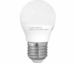 LTC PS LED žiarovka G45 E27 SMD 9W 230V c.biela 800lm LTC.