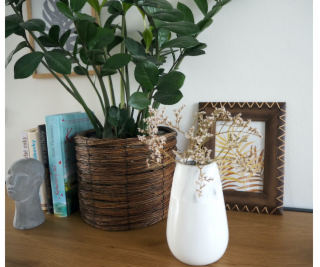 Váza 10,7x10,7x17 cm keramika