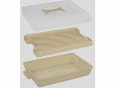 Box na potraviny 43x29,5x12 cm přenosný plast