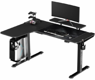 Ultradesk Herný stôl WINGER - čierny