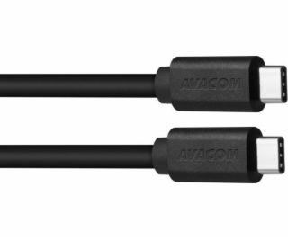 Kabel USB Avacom USB-C - USB-C 1 m Czarny (DCUS-TPCC-P10B)