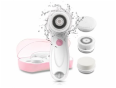 TOUCHBeauty 0759A Čistící kartáč na pleť 3v1 růžový