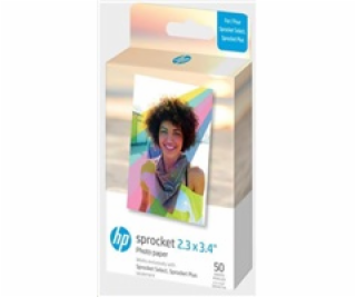 HP Zink Paper Sprocket Select 50 Pack 2,3x3,4 