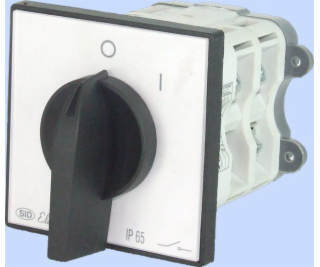 Elektromet Vačkový spínač 0-1 3P 63A IP65 LK 63-12 s dosk...