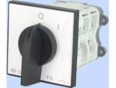 Elektromet Vačkový spínač 0-1 3P 63A IP65 LK 63-12 s doskou (926312)