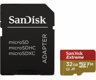 SanDisk microSDHC 32GB SDSQXAF-032G-GN6A Pam. karta 32 gb