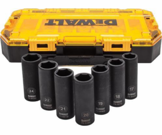 Dewalt 1/2 Deep Impact Socket Set 7ks