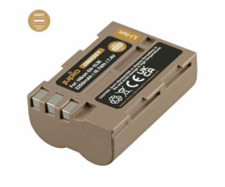 Baterie Jupio EN-EL3E *ULTRA C*  2250mAh s USB-C vstupem ...