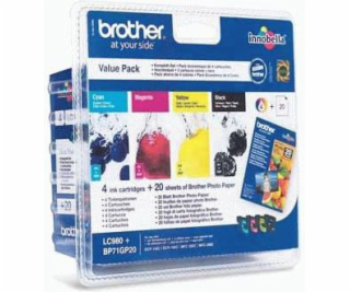 Tinte Valuepack LC-980VALBPDR