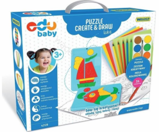 Puzzle Creat&Draw Jezioro