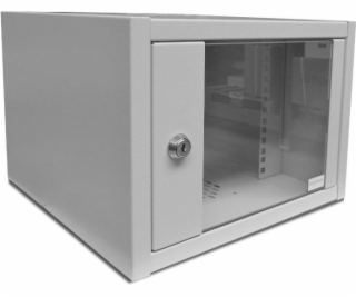 Závesná patch skriňa 19 "4U rack 550x350, sklenené dvere,...