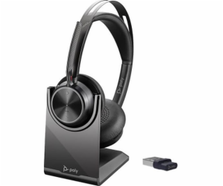 POLY Voyager Focus 2 UC Headset Wired & Wireless Head-Ban...