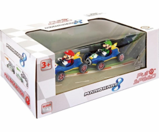 Sada zaťahovacích vozidiel Mario Kart Mach 8 Twinpack