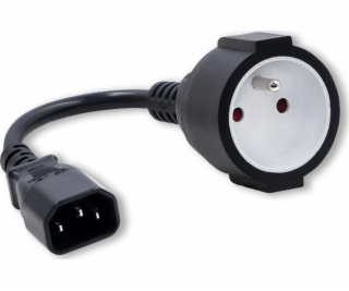 Adapter IEC 320 C14 / FRENCH | 0.15m