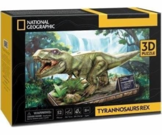 Puzzle 3D National Geographic - T-Rex