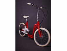 The-sliders Metro Red – štýlové a pohodlné, skladací bicykel, skúter 2 v 1