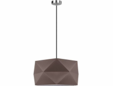 Závěsná lampa zavěšená lampa hnědá Finja 1843128