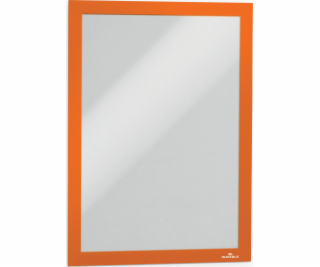 Odolný A4 Self -Adhesivní magnetické rámy oranžové 10 ks.