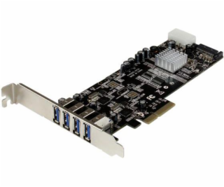 Řadič startEch PCIe 2.0 x4 - 4x USB 3.0 (PEXUSB3S44V)