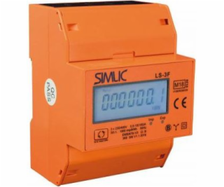 Memet Elektrika 3-fáze 80A 3x230/400V s LCD-3F/4M Mid (85...