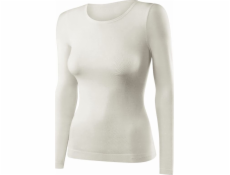 Brubeck dámske pohodlné vlnené tričko s dlhým rukávom bielej rS (LS11610)