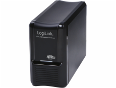 LogiLink Pocket 2 HDD 3.5, SATA3 Černé disky (UA0154A)
