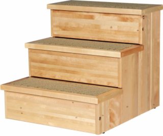 Trixie dřevěné schody pro psa 40x38x45 cm