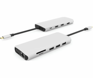 Stanice/replikátor Estuff USB-C 12in1 (ES623009)