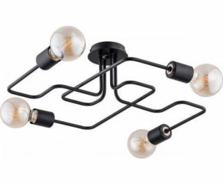 Alpha Hanging Lamp Hook 4 bod černá 24744