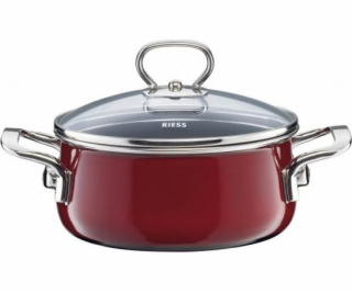 Riess Riess Pare Low s víkem 16 cm Rosso