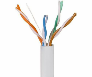 Instalační kabel Alantec UTP, drát, kategorie 5E, PVC, 500 m