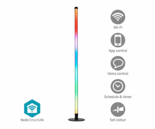 Nedis WIFILD20RGBW - Stojací Světlo| Wi-Fi | Tube | 180 l...