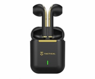 Tactical bezdrátová sluchátka Blach Hawk, nabíjecí pouzdro